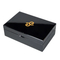 Customized Luxury Black Plastic Hinge Gift Packaging Wooden Box for VIP Card Credit Gift Card Jewelry Box Watch Box Food Box, Perfume Box