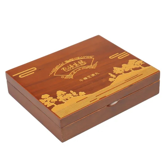 Wholesale Cute Mini Portable Wooden Medicine Box Cute Organize Travel Pill Storage Case Daily Weekly Use