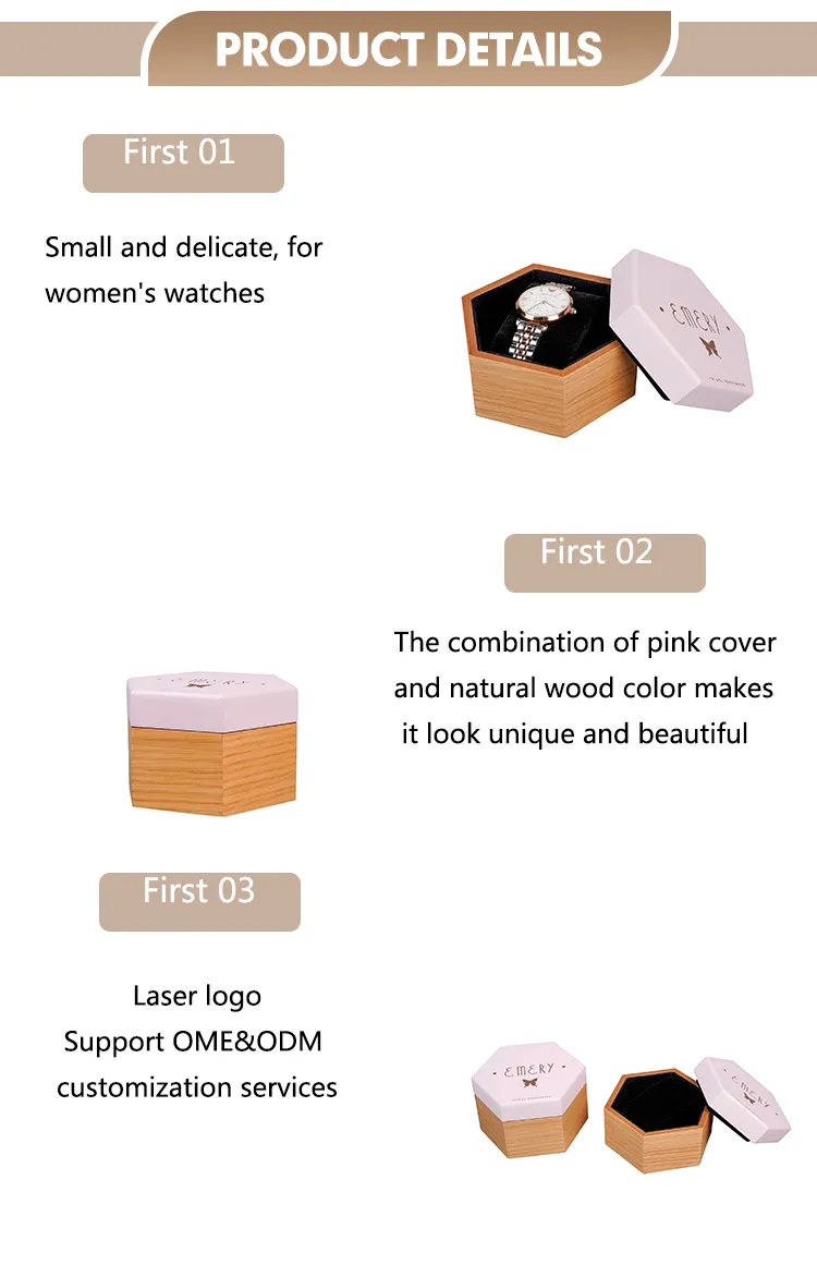 Custom Luxury Wooden Packing Jewelry Storage Boxes Manufacture for Packaging Rings Necklaces with Personalized Logo