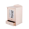 Luxurious Customized Wholesale Funeral Supplies Wooden Casket Animal Ashes Pet Cremation Urn Custom Natural Wooden Pet Urns