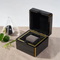 Wholesale Factorary Price High Quality Removable Lining Custom Laser Logo Black Smart Watch Wooden Watch Boxes for Men