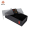 Elegant Black Wood Tea Box with Custom Acrylic Lid