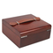 Premium Handmade PU Leather Chess Set with Wooden Pieces