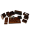 Luxury Oak Wood Hotel Guestroom Equipment Set for High-End Hospitality