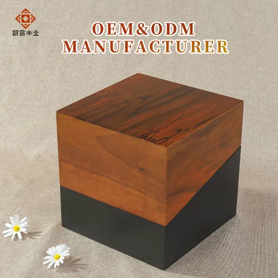 2025 New Product Ashes Urn Biodegradable Urns Limited Time Offer MDF Urns Funeral Supplies for Adult Caskets Custom