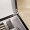 Premium Silver Cutlery Storage Box with Elegant Wooden Design