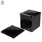 Elegant Solid Wood Bamboo Pet Urn with Sliding Lid