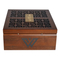 Factory Wholesale Hollow Gift Card Boxes Wooden Wedding Greeting Card Storage Boxes Wedding Sign in Boxes with Locks