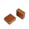 Vintage High Quality Luxury Walnut Solid Wood Brown Small Single Jewelry Wooden Ring Gift Box