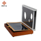 Wholesale Health Product Storage Rubber Solid Wood Luxury Wooden Acrylic Gift Box with Lid