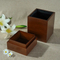 Wholesale Modern Square Wood Eco-Friendly Durable Commemorative Pet Casket Urn for Dogs and Cats Ash Memorial Box