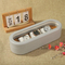 Custom Luxury Wooden Watch Box with Logo and Three Pillows