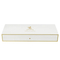 Customizable Wooden Box with Unique Design and Color Selection Available Printing Logo for Tea Watch Water Cup Perfume Tea Leaves Festival with 10 Compartments