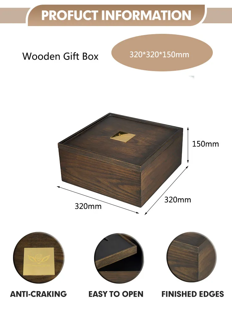 Wholesale Factory Price Wooden Gift Box Jewelry Watch Jewellery Storage Packing Packaging Organizer