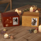 Modern Handmade Luxury Memorial Pet Cremation Urns Box with Bamboo Wood Durable & Secure Design
