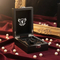 Customizable Solid Wood Perfume Packaging Box with Hinged Lid
