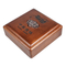 Wholesale Custom Size Design Solid Wood Brown Chess Gift Packaging Box
