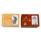 Wholesale Solid Wood Pet Memorial Urn with Photo Frame Modern Luxury Cross-Border Animal Wooden Box for Ash Dog Cat Pet Casket