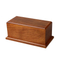 Factory Customized Small Size Handmade High End Rectangular Cats Pet Customized Logo Simple for Dogs Cremation Wooden Urn