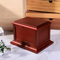 Wholesale Spot Goods Wooden Funeral Products Pet Cremation Ash Casket Urn Wood Memorial Human Urn in Stock