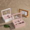 High Quality Jewelry Gift Packaging Box Wholesale Gift Jewellery Storage Organizer Case with Custom Logo Printing