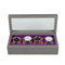 Hot Selling Luxury Handmade Custom Fashion Wooden Case Watch Men's Watch Quartz Watches Packaging Box with Transparent Window