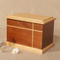 Eco-Friendly Handcrafted Wooden Casket Urn for Pet & Human Ashes - Personalized Memorial with Different Sizes