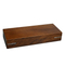 Luxurious High-End Solid Walnut Single Wooden Packaging Jewelry Display Watch Gift Box for Mens and Female