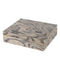 Wholesale Unfinished Cedar Wood Cigar Box with Small Humidor Wooden Tobacco Boxes with Hinged Lid
