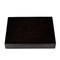 Elegant Solid Wood Black Coin Collector's Display Box