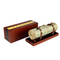 Factory Customised Luxury MDF Wooden Display Scroll Box Velvet Storage for Collection Gift Box