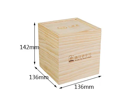 Wholesale Slide Cover Wooden Packaging Storage Gift Box Wood Packaging Watch Tea Gift Jewelry Box