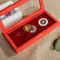 Wholesale OEM Wooden Breastpin Crafts Keepsake Box and Handcrafted Brooch Wooden Boxes for Memorabilia Storage