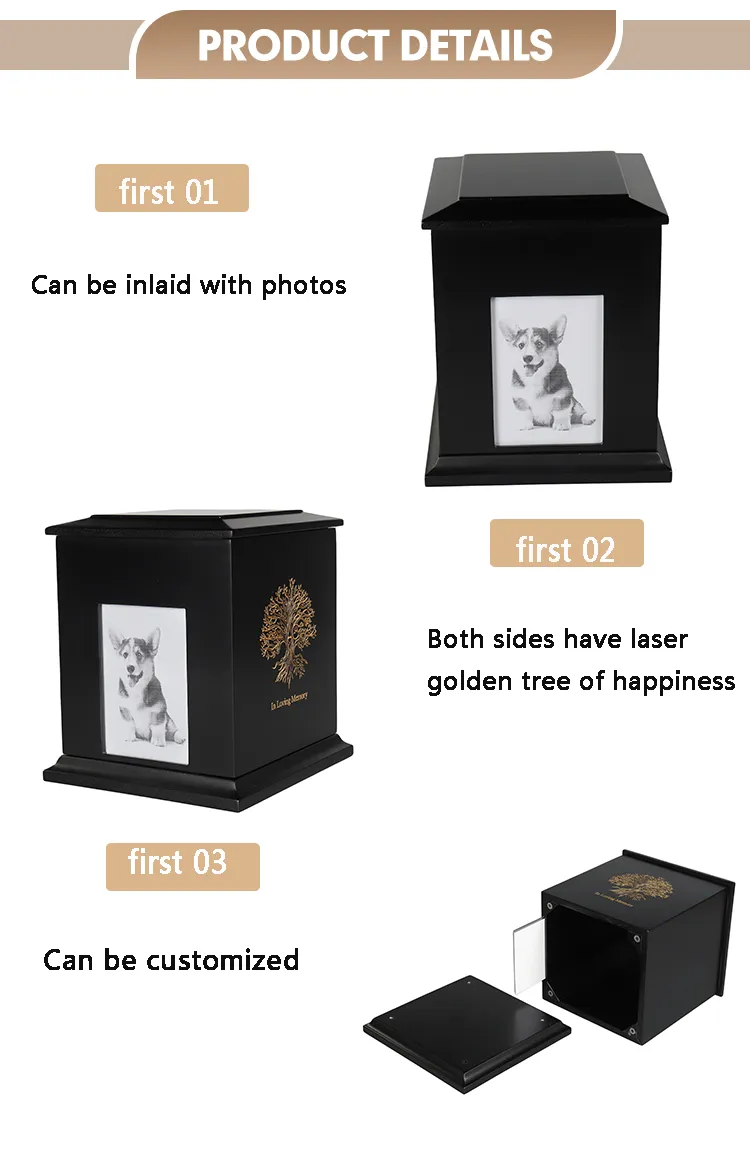 Wholesaler Manufacture Wooden Urn for Adult Human Ash Cremation Funeral Handcrafted Wood Urn Decorative From Vietnam