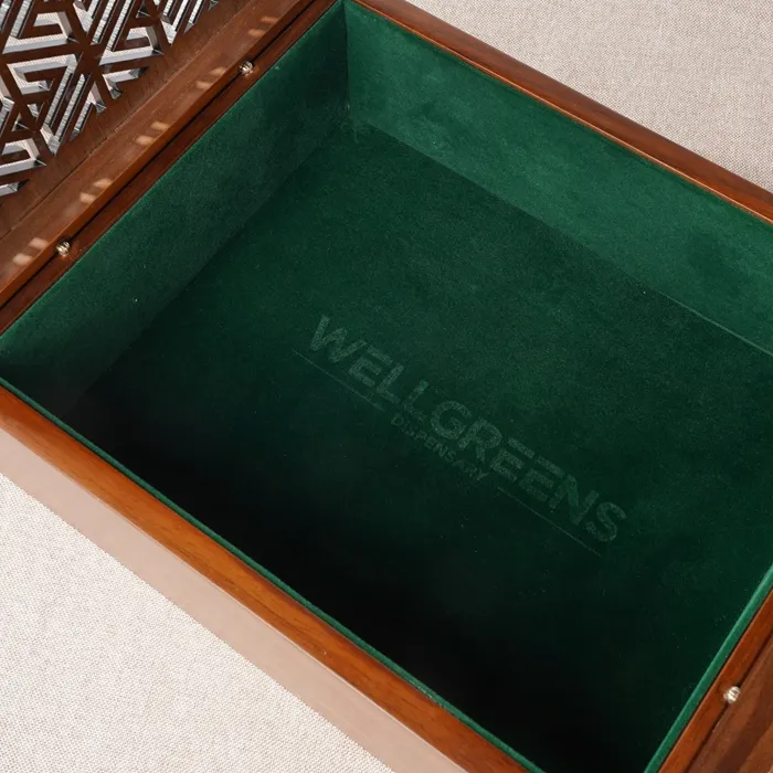 Handmade Eco-Friendly Flip Custom Logo Hollowed-out Design Packaging Box Luxury Gift Storage Wine Craft Wooden Box Wooden Bamboo Boxes