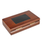 Wholesale Factory Custom Gift Box Packaging Luxury Magnetic Paint Challenge Coin Display Box Wood Coin Box