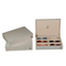 Stylish White MDF Sunglasses Organizer with Custom Logo