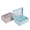 Jewelry Organizer Luxury Wooden Music Box for Jewellery Custom Hand Cranked Wooden Rectangle Wood Storage Jewelry