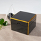 Wholesale Factorary Price High Quality Removable Lining Custom Laser Logo Black Smart Watch Wooden Watch Boxes for Men