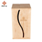 Elegant Custom Logo Natural Wood Wine Gift Packaging Box