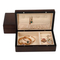 Custom Jewellery Packaging Case with Logo Wooden Gift Organizer Velvet Lining Packing Jewelry Box Microphone Carrying Case Wood