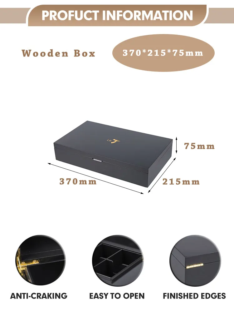 Wholesale Tea Box Handcrafted Airtight Seal Multi Compartments for Loose Tea Coffee Storage Natural Bamboo Lining Moisture Proof Desktop Organizer Gift for Tea
