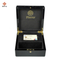 Elegant Black Glossy Gift Card Boxes with Personalized Logo