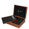 Luxury Custom Logo Coin Storage Box with Removable Trays
