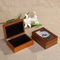 Elegant Solid Wood Pet Urn for Cherished Cat and Dog Memories