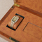 Wholesale Solid Walnut Wood Jewelry Box Elegant Gift Wood Box Packaging Mezzanine Wooden Jewelry Storage with with Lock