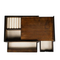 Elegant Handmade Walnut Wood Jewelry Storage Box for Organizing