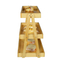 Stylish Wooden Bakery Display Stand with Three Tiers for Retail