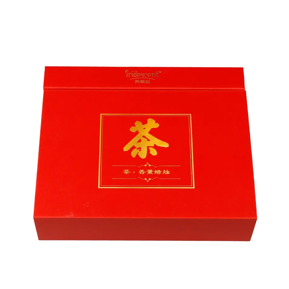 Custom Logo Reusable Magnetic Flap Rigid Box Advanced Luxury and Fashionable Packaging jewelry Box for Tea and Snacks