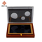 Wholesale Health Product Storage Rubber Solid Wood Luxury Wooden Acrylic Gift Box with Lid